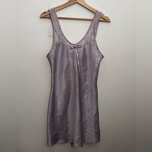 vintage lilac slip dress